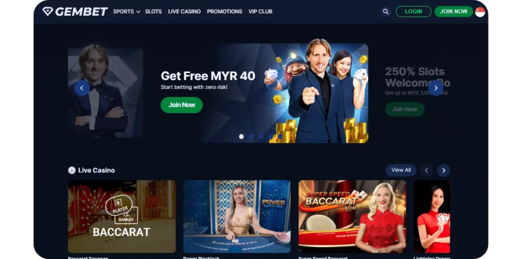 Complete Offer for Casino Games