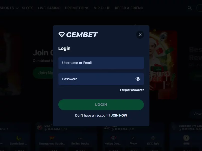Step-by-Step Login Instructions